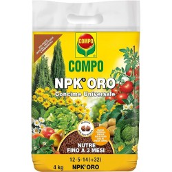 CONCIME NPK + ORO 4 KG