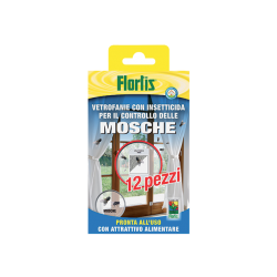 VETROFANIE INSETT.MOSCHE 12 PZ