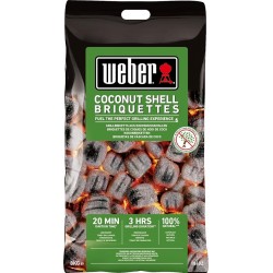 WEBER COCONUT BRIQUETTE 8 KG