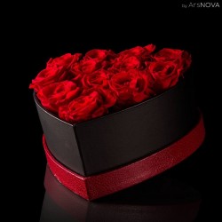 CUORE FLOWERS BOX 12 ROSE...