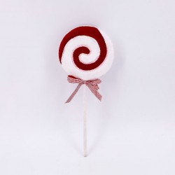 LOLLIPOP VORTICE BIANCO/ROSSO