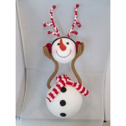 SNOWMAN 15X15X43CMCM...