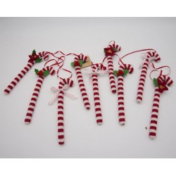 GARLAND CANDY CANE 180CM