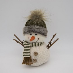 SNOWMAN C/SCIARPA H34CM