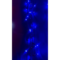 CATENA 100 LED BLU 2+5M