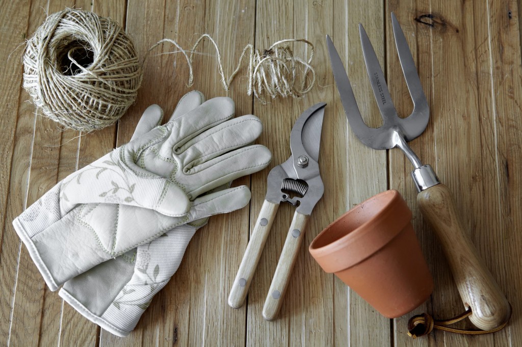 I lavori invernali in terrazzo e giardino.